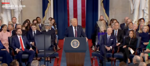 ‘The golden age of America begins right now’ Trump delivers inaugural address…